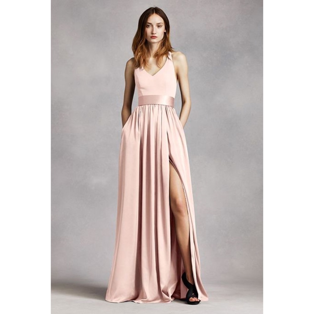 Vera Wang- Long bridesmaid dress- Size 0.